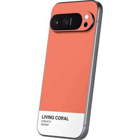 Living Coral Pixel 9 Pro XL Skin